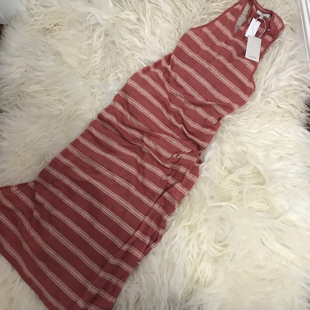 Joie Brellen Twist Back Linen Tank Dress - Picture 2 of 8